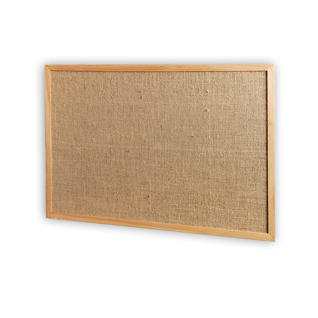 PINBOARD | Wood Frame | Hessian image 1